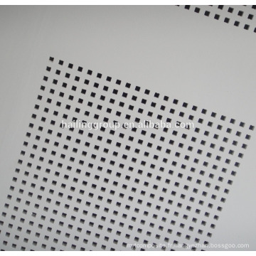 PVC gypsum board perforated gypsum board ceiling board design